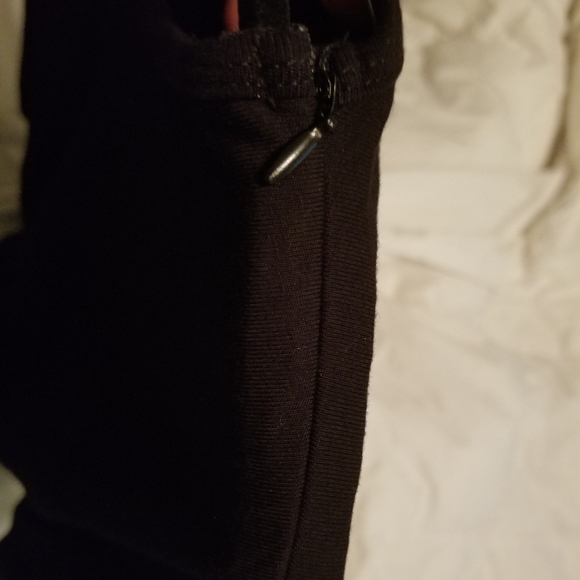 Black Loose Drop Crotch Jumpsuit - Picture 8 of 8